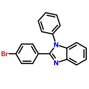 2-(4-Bromophenyl)-1-Phenyl-1H-Benzoimidazole，2620-76-0，C19H13BrN2