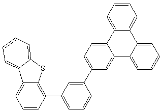 4-​[3-​(2-​Triphenylenyl)​Phenyl]​-Dibenzothiophene，1115639-90-1，C36H15S