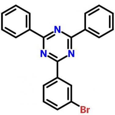 2-(3-Bromophenyl)-4,6-Diphenyl-1,3,5-Triazine_CAS:864377-31-1