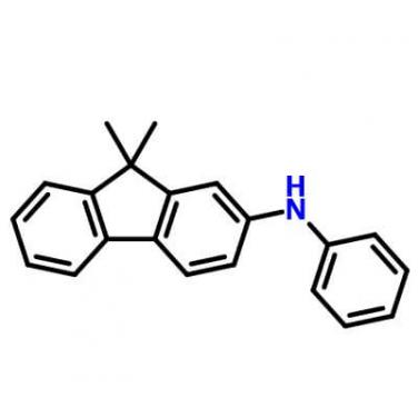 9,9-dimethyl-N-phenyl-9H-fluoren-2-amine，355832-04-1，C21H19N