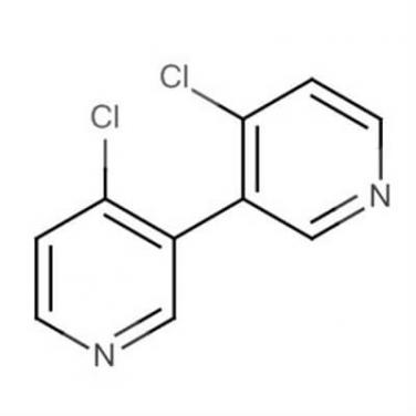 4,4'-Dichloro-3,3'-bipyridine，27353-36-2，C10H6Cl2N2