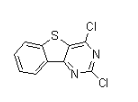 2,4-Dichloro-[1]benzothieno[3,2-d]pyrimidine，160199-05-3，C10H4Cl2N2S