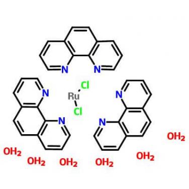 Dichlorotris(1,10-Phenanthroline)Ruthenium Hydrate，304695-79-2，C36H24N6Ru.2Cl.H2O