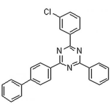 2-[1,1'-Biphenyl]-4-yl-4-(3-chlorophenyl)-6-phenyl-1,3,5-triazine，2085262-87-7，C27H18ClN3