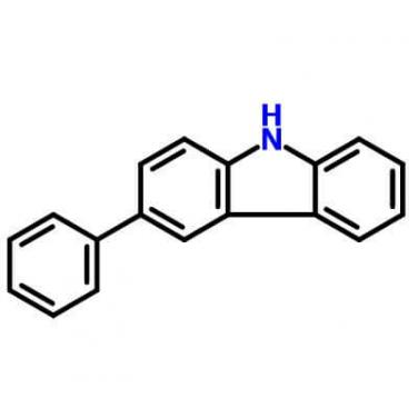 3- Phenyl- 9H- carbazole , 103012-26-6 , C18H13N