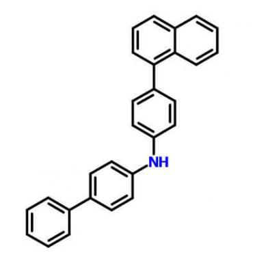 N-(4- (naphthalen-1-yl) phenyl)-[1,1'- biphenyl]-4- amine , ​897921-59-4​ , C28H21N​