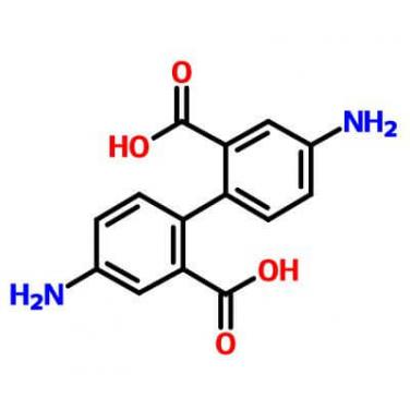 4,4'- diaminobiphenyl-2,2'- dicarboxylic acid_ 17557-76-5_ C14H12N2O4