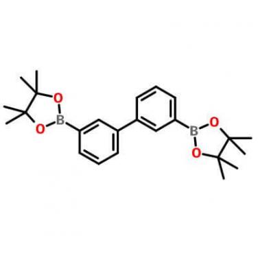 2,2'-[1,1'-biphenyl]-3,3'-diylbis [4,4,5,5-tetramethyl -1,3,2- dioxaborolane _850264-92-5_C24H32B2O4