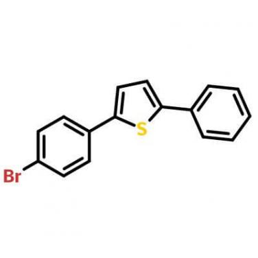 2-(4-Bromophenyl)-5-phenyl thiophene_118621-30-0_C16H11BrS
