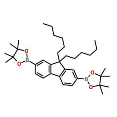 1,3,2-Dioxaborolane, 2,2'-(9,9-dihexyl-9H-fluorene-2,7-diyl)bis[4,4,5,5-tetramethyl-_254755-24-3_C37H56B2O4