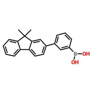 Boronic acid, B-[3-(9,9-dimethyl-9H-fluoren -2-yl)phenyl]-_1092840-71-5_C21H19BO2