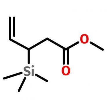 3-(Trimethylsilyl)-4-pentenoic acid methyl ester_185411-12-5_C9H18O2Si