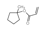 2-Propenoic acid,1-methylcyclopentyl ester_178889-49-1_C9H14O2