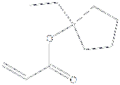 2-Propenoic acid, 1-ethylcyclopentyl ester_326925-69-3_C10H16O2