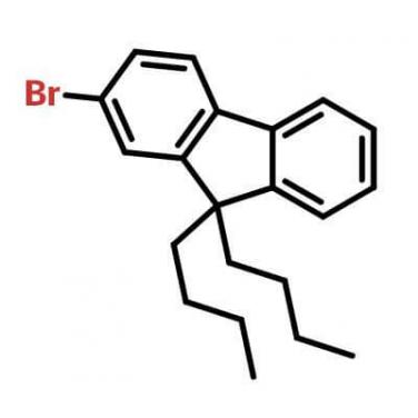 2-Bromo-9,9'-dibutylfluorene_88223-35-2_C21H25Br