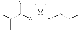 2-Methyl-2-propenoic acid 1,1-dimethylpentyl ester_CAS:1004549-78-3
