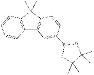 3-(4,4,5,5-Tetramethyl-1,3,2-dioxaborolan -2-yl)-9,9-dimethylfluorene _1346007-02-0 _C21H25BO2