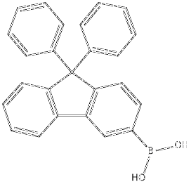 Boronic acid, B-(9,9-diphenyl-9H-fluoren -3-yl)-_1635401-03-4_C25H19BO2