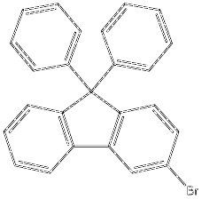 3-Bromo-9,9'-diphenylfluorene_1547491-70-2_C25H17Br
