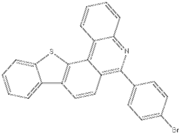 6-(4-Bromo-phenyl)-13-thia-5-aza-indeno[1,2-c]phenanthrene _1850407-13-4 _C25H14BrNS