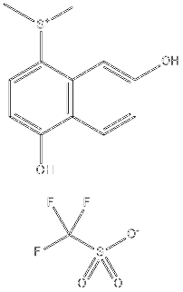 Sulfonium, (4,7-dihydroxy-1-naphthalenyl)dimethyl-, 1,1,1-trifluoromethanesulfonate _316821-98-4