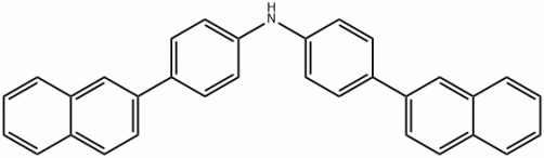 Benzenamine, 4-(2-naphthalenyl)-N-[4-(2-naphthalenyl)phenyl]- _1446448-94-7