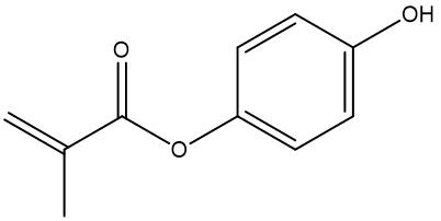 4-Hydroxyphenyl methacrylate_31480-93-0_C10H10O3