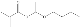 2-Propenoic acid, 2-methyl-, 1-butoxyethyl ester _CAS:85997-75-7