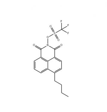 6-butyl-1,3-dioxo-1H-benzo[de]isoquinolin-2(3H)-yl trifluoromethanesulfonate_CAS:1610827-31-0
