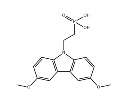 2-(3,6-Dimethoxycarbazol-9-yl)ethylphosphonic acid_CAS:2377770-18-6