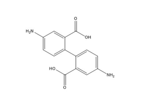 4,4'- diaminobiphenyl-2,2'- dicarboxylic acid_ 17557-76-5_ C14H12N2O4
