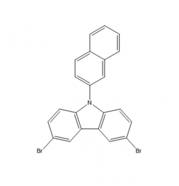 9-(2- Naphthalenyl )-3,6- DibroMo -9H- Carbazole , 1221237-83-7 , C22H13Br2N