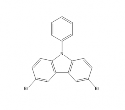 3,6- Dibromo-9- Phenylcarbazole , 57103-20-5 , C18H11Br2N​