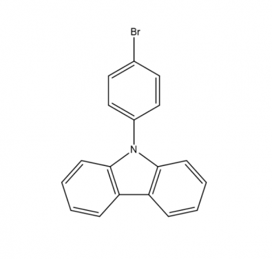 9-(4-Bromophenyl)carbazole , 57102-42-8 , C18H12BrN​