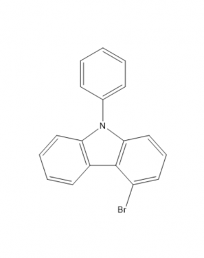 4-BroMo-9-Phenyl-9H-Carbazole，1097884-37-1​，C18H12BrN