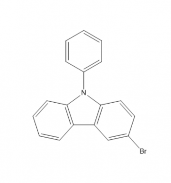 3-Bromo-9-phenylcarbazole，1153-85-1，​C18H12BrN​