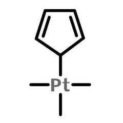 Cyclopentadienyltrimethylplatinum, C8H14Pt,1271-07-4