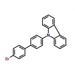 9-(4'- Bromo-4- biphenylyl)- 9H- carbazole , 212385-73-4 , C24H16BrN​