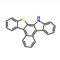 14H-Benzo[c][1]benzothieno[2,3-a]carbazole，1313395-18-4，​C22H13NS​