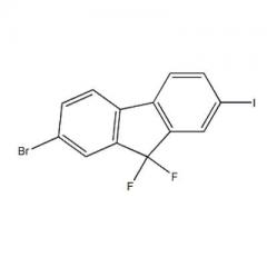2-Bromo-9,9-Difluoro-7-Iodo-9H-Fluorene ，1499193-60-0，C13H6BrF2I