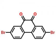 2,7-Dibromo-9,10-phenanthrenedione_ 84405-44-7_C14H6Br2O2
