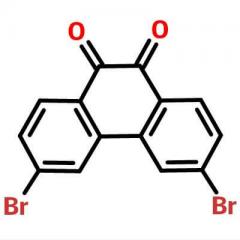 3,6-Dibromo-9,10-phenanthrenequinone, 53348-05-3，C14H6Br2O2