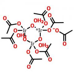 Iridium(III) Acetate，52705-52-9，C12H18Ir3O15C2H3O2