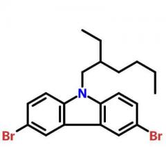 3,6- dibroMo-9-(2- ethylhexyl )-9H - carbazole , 173063-52-0 , C20H23Br2N​