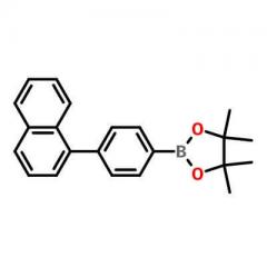 4-(Naphthalene-1-yl) phenylboronic acid pinacol ester _1028729-05-6_C22H23BO2