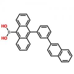 10-(3-(Naphthalen-2-yl)phenyl)anthracene-9-boronic acid_853945-54-7_C30H21BO2