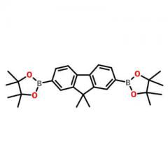 2,7-Bis(4,4,5,5-tetramethyl-1,3,2-dioxaborolan-2-yl)-9,9'-dimethylfluorene _325129-69-9 _C27H36B2O4