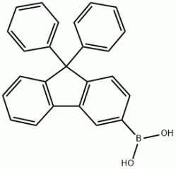 Boronic acid, B-(9,9-diphenyl-9H-fluoren -3-yl)-_1635401-03-4_C25H19BO2