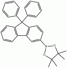 3-(4,4,5,5-Tetramethyl-1,3,2-dioxaborolan -2-yl)-9,9-diphenylfluorene_1644466-71-6_C31H29BO2
