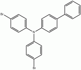 4,4'-Dibromo-4''-phenyltriphenylamine _884530-69-2_C24H17Br2N